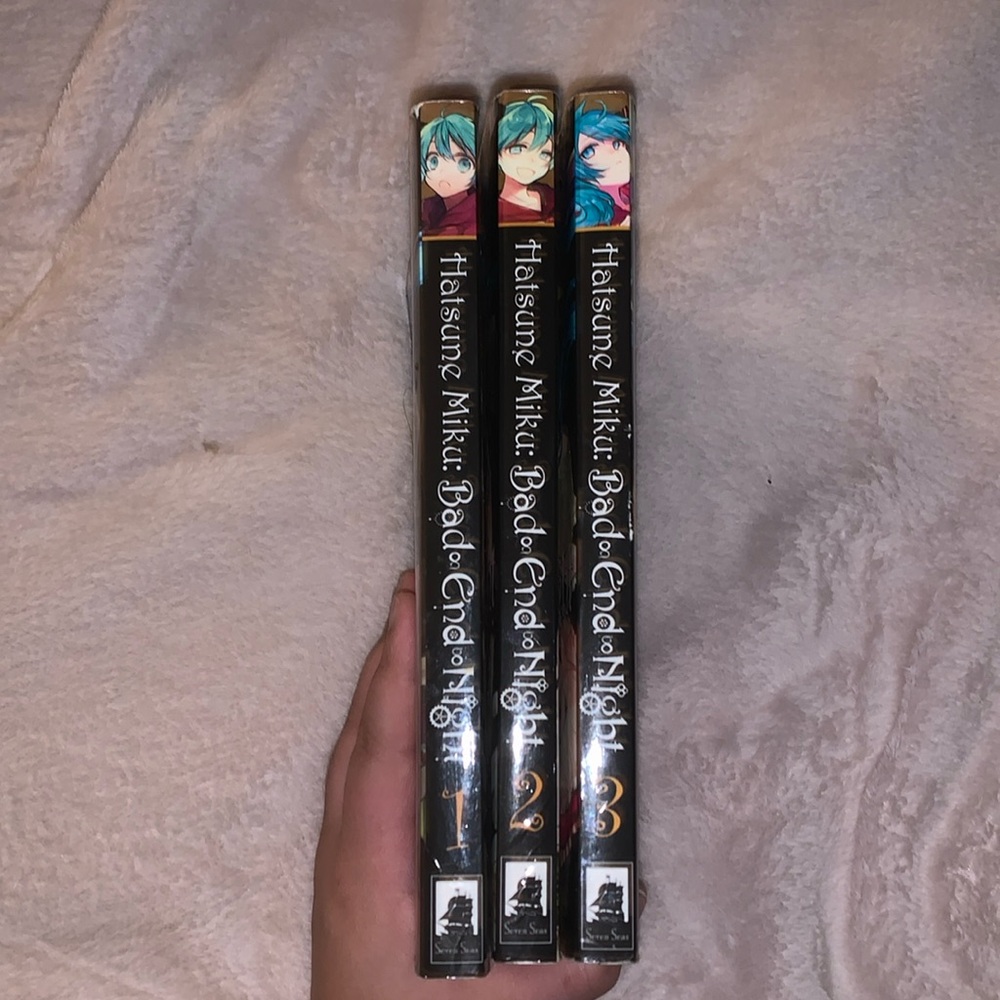 Books 1, 2 and 3 of Bad End Night